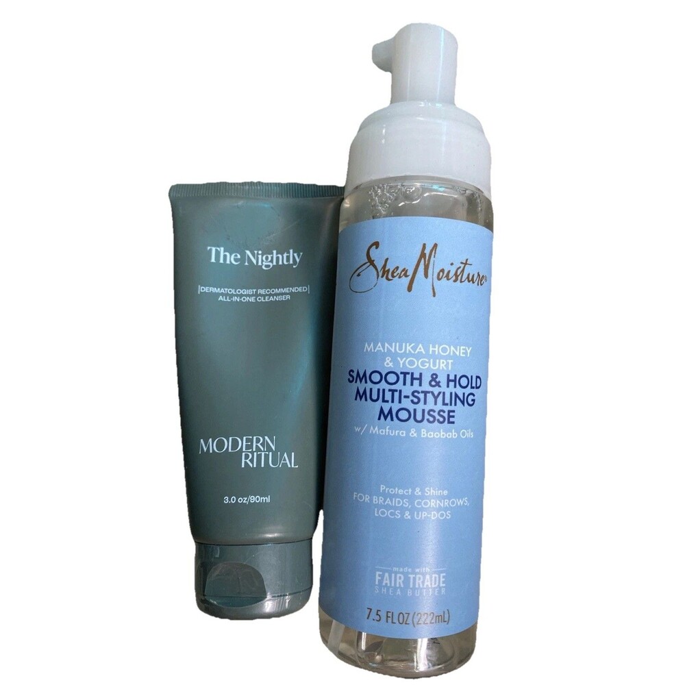 SheaMoisture Manuka Honey & Yogurt Smooth Mousse The Nightly Cleanser Modern Rit